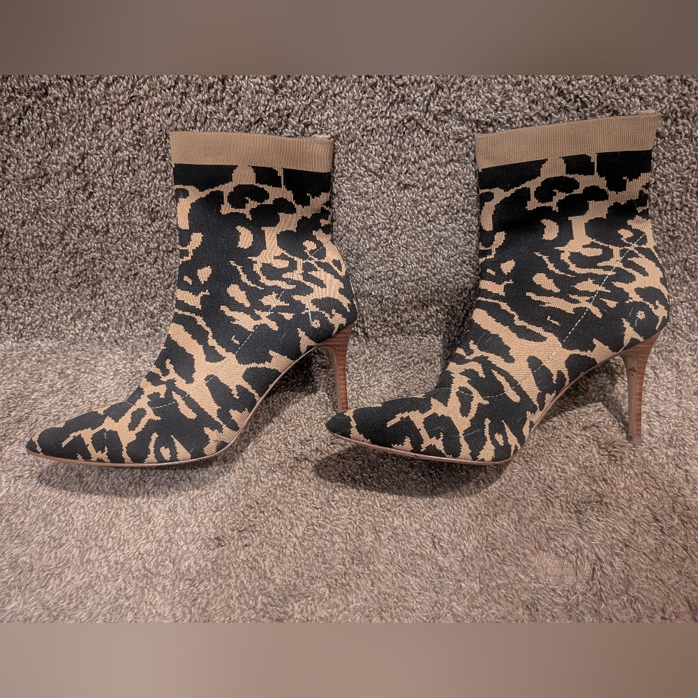 Louise et Cie Leopard Booties